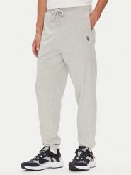 U.S. Polo Assn. Spodnie dresowe MUP4416 Szary Relaxed Fit. Szare spodnie dresowe męskie U.S. Polo Assn., bez wzorów, z bawełny. Za 229.99 zł.