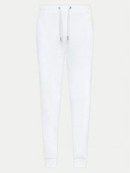 KARL LAGERFELD Spodnie dresowe 705409 543910 Biały Regular Fit. Białe spodnie dresowe męskie KARL LAGERFELD, bez wzorów, z bawełny. Za 679.99 zł.