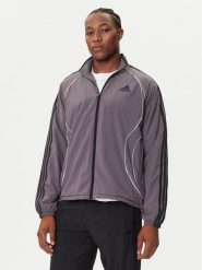 Adidas Bluza Teamgeist adicolor JW5865 Szary Loose Fit. Szare bluzy rozpinane męskie ADIDAS, l, bez wzorów, z syntetyku, bez ramiączek, bez kaptura. Za 259.99 zł.
