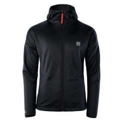 Bluza Rozpinana Męska Mamore. Czarne bluzy rozpinane męskie ELBRUS, m, bez wzorów, sportowe, bez ramiączek, bez kaptura. Za 276.99 zł.