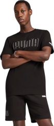 Koszulka męska Puma Sport Graphic Tee czarna 684617 01 L. Czarne t-shirty sportowe męskie Puma, l, bez wzorów, sportowe, bez ramiączek. Za 123.68 zł.