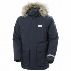 Kurtka uniwersalna męska Helly Hansen Reine. Niebieskie kurtki męskie Helly Hansen, l, bez wzorów, z syntetyku, klasyczne, bez ramiączek, z kapturem. Za 1,161.00 zł.