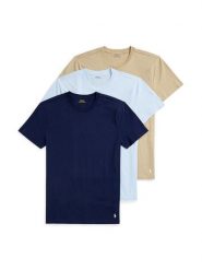 Polo Ralph Lauren Komplet t-shirtów 714830304034 Kolorowy Slim Fit. Koszulki polo męskie Polo Ralph Lauren, m, bez wzorów, z bawełny, bez kołnierzyka, bez ramiączek. Za 209.99 zł.