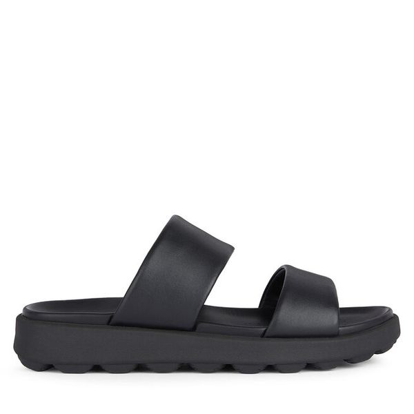 Klapki Geox. Czarne klapki i japonki męskie Geox, bez wzorów. Za 239.99 zł.