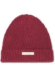 MUSTANG FINN FISHERMAN MĘSKA CZAPKA ZIMOWA CIEPŁA RHUBARB RED 1012803 7194. Czerwone czapki męskie Mustang, na zimę, bez wzorów. Za 79.99 zł.
