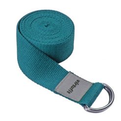 Pas do jogi Premium - Bawełna - 250 cm. Zielone paski męskie VIRTUFIT, bez wzorów, z bawełny, sportowe. Za 73.00 zł.