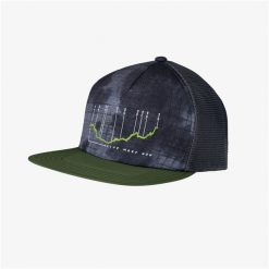 Czapka z daszkiem BUFF EXPLORE TRUCKER CAP BONSY. Szare czapki męskie Buff, bez wzorów, sportowe. Za 130.09 zł.