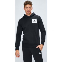 Adidas Performance - Bluza. Czarne bluzy nierozpinane męskie adidas Performance, z nadrukiem, z bawełny. W wyprzedaży za 199.90 zł.