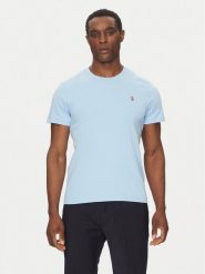 Polo Ralph Lauren T-Shirt Classics 710740727 Błękitny Slim Fit. Niebieskie koszulki polo męskie Polo Ralph Lauren, l, bez wzorów, z bawełny, bez kołnierzyka, bez ramiączek. Za 309.99 zł.