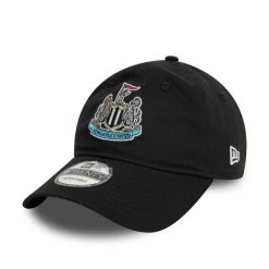 Czapka bejsbolowa Newcastle United Core 9Twenty. Czarne czapki męskie New Era, bez wzorów. Za 142.50 zł.