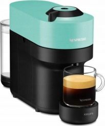 Ekspres na kapsułki Krups Krups XN 9204 Vertuo Pop Aqua Mint. Zielone ekspresy na kapsułki KRUPS. Za 391.99 zł.