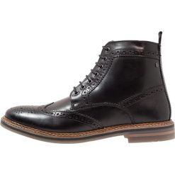 Base London HURST Botki sznurowane black. Sztyblety męskie marki Base London. W wyprzedaży za 575.20 zł.