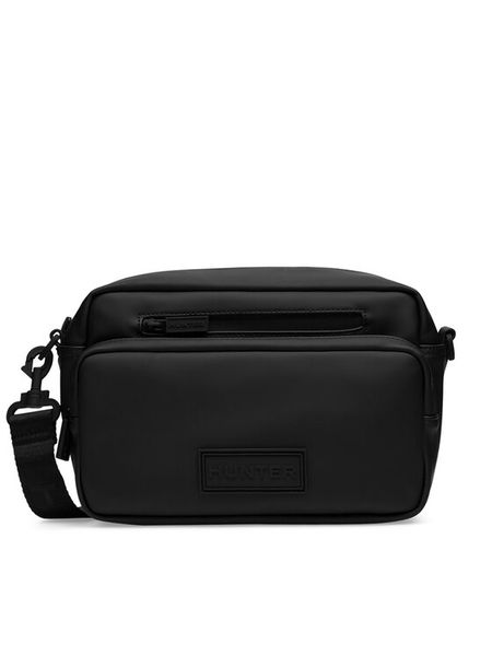 Hunter Saszetka HTR-E-004-05 Czarny. Czarne saszetki męskie Hunter, bez wzorów, z materiału. Za 159.99 zł.