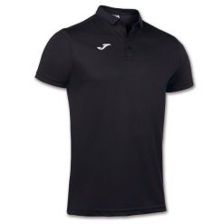 Koszulka polo do tenisa męska Joma Hobby. Czarne koszulki polo męskie Joma, m, bez wzorów, z bawełny, sportowe, bez kołnierzyka, bez ramiączek. Za 120.99 zł.