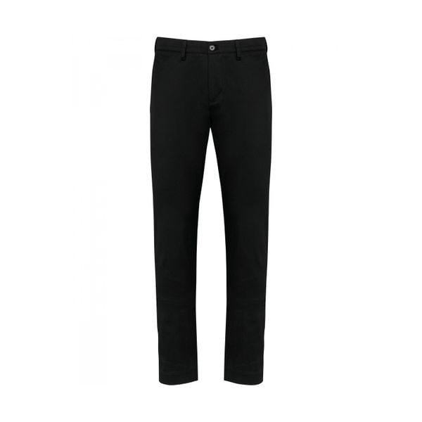 Spodnie Kariban Premium Chino. Czarne eleganckie spodnie męskie KARIBAN, bez wzorów, eleganckie. Za 318.50 zł.