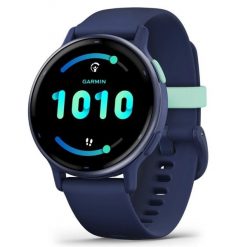 Garmin Vivoactive 5 granatowy. Niebieskie zegarki sportowe Garmin. Za 946.00 zł.