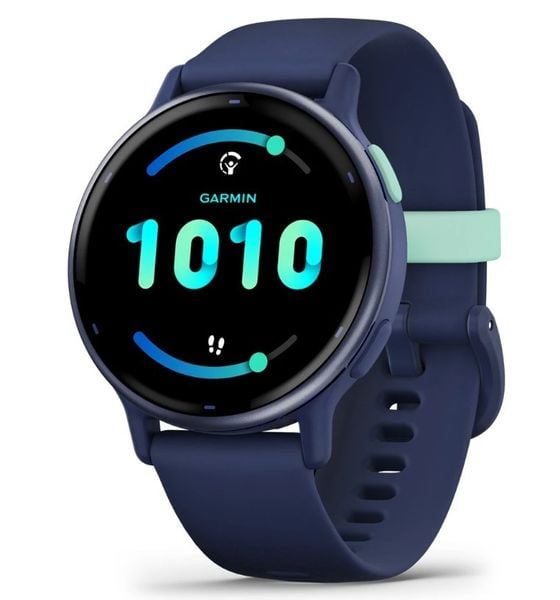 Garmin Vivoactive 5 granatowy. Niebieskie zegarki sportowe Garmin. Za 899.00 zł.
