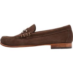 G. H. Bass & Co. WEEJUN PALM SPRINGS LINCOLN REVERSO Półbuty wsuwane dark brown. Codzienne półbuty męskie marki G. H. Bass & Co. W wyprzedaży za 389.50 zł.
