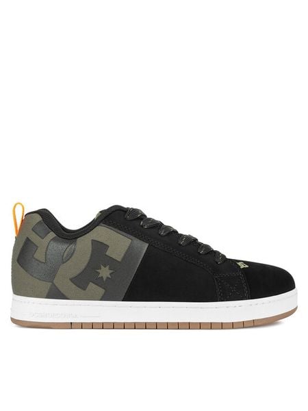 DC Sneakersy COURT GRAFFIK SQ ADYS100442-BO0 Czarny. Czarne buty sportowe na co dzień męskie DC, m, bez wzorów, ze skóry, bez ramiączek, bez kaptura. Za 249.99 zł.