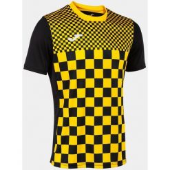 Koszulka Sportowa Joma Vlag III Czarny-Żółty L - Oddychająca i Trwała. Czarne t-shirty sportowe męskie Joma, l, bez wzorów, z meshu, sportowe, bez ramiączek. Za 148.99 zł.