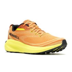 Buty do biegania męskie Merrell Morphlite. Brązowe buty do biegania męskie Merrell, bez wzorów, bez zapięcia, do biegania. Za 339.99 zł.