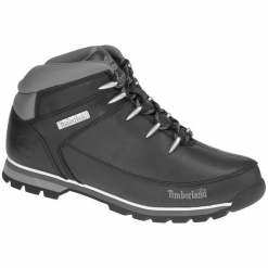Timberland Euro Sprint 6200r 45,5 Czarne. Czarne buty trekkingowe męskie Timberland, ze skóry. W wyprzedaży za 599.99 zł.