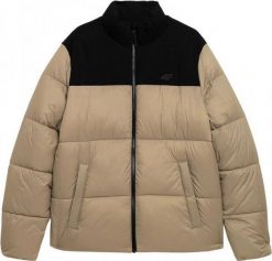 Kurtka męska 4f H4Z21-KUMP009 brązowa r. 2XL. Brązowe kurtki męskie 4f, m, bez wzorów, bez ramiączek, bez kaptura. Za 256.58 zł.