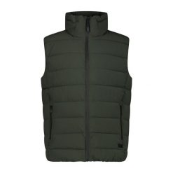 Kurtka puchowa CMP. Zielone kurtki męskie CMP, m, bez wzorów, z puchu, bez ramiączek, bez kaptura. Za 508.50 zł.