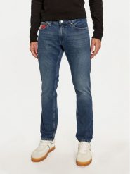 Tommy Jeans Jeansy Scanton DM0DM20404 Niebieski Slim Fit. Niebieskie jeansy męskie Tommy Jeans, bez wzorów, z bawełny. Za 279.99 zł.