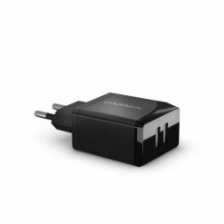 Dwuportowy zasilacz usb Garmin. Czarne powerbanki Garmin. Za 125.50 zł.