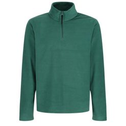 Męski Polar Z Suwakiem Micro. Zielone bluzy z polaru męskie Regatta, l, bez wzorów, z polaru, sportowe, bez ramiączek, bez kaptura. Za 91.99 zł.