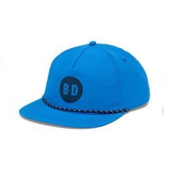 Czapka typu snapback Black Diamond Synthetic Rope. Niebieskie czapki męskie Black Diamond, bez wzorów. Za 222.50 zł.