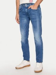 Replay Jeansy M914N .000.511 758 Niebieski Slim Fit. Niebieskie jeansy męskie Replay, bez wzorów, z bawełny. Za 339.99 zł.