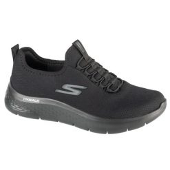 Buty sportowe Sneakersy męskie, GO Walk Flex - Ultra. Czarne buty sportowe na co dzień męskie Skechers, m, bez wzorów, casualowe, bez ramiączek, bez kaptura, trekkingowe. Za 269.99 zł.