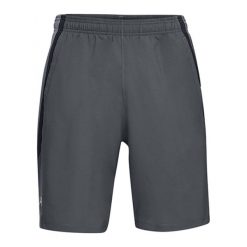 Szorty w kolorze szarym. Szorty męskie Under Armour. W wyprzedaży za 99.95 zł.