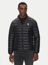 KARL LAGERFELD Kurtka przejściowa 505710 500590 Czarny Regular Fit. Czarne kurtki męskie KARL LAGERFELD, m, bez wzorów, z syntetyku, bez ramiączek, bez kaptura. Za 759.99 zł.