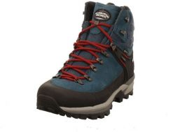 Buty turystyczne wysokie Meindl Air Revolution 1.5 - petrol/red rozmiar: 42_5. Czerwone buty trekkingowe męskie Meindl, bez wzorów, bez zapięcia. Za 1,384.86 zł.