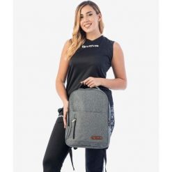 Plecak Givova City średni efekt denim. Szare plecaki męskie Givova, bez wzorów, z denimu. Za 210.99 zł.