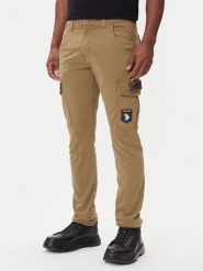 Alpha Industries Spodnie materiałowe Petrol Patch 178207 Zielony Slim Fit. Zielone spodnie na co dzień męskie Alpha Industries, bez wzorów, z bawełny. Za 279.99 zł.