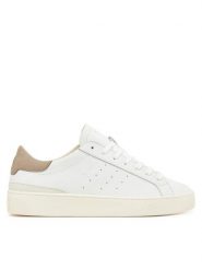 D.A.T.E. Sneakersy Sonic Calf M421-SO-CA-WY Biały. Białe buty sportowe na co dzień męskie D.A.T.E., m, bez wzorów, ze skóry, bez ramiączek, bez kaptura. Za 619.99 zł.