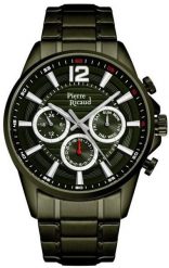 Zegarek męski Pierre Ricaud P97040.I150QF zielony. Zielone zegarki męskie Pierre Ricaud. Za 596.00 zł.