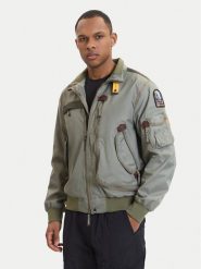 Parajumpers Kurtka przejściowa Wes 26SMPMJKMA02 Zielony Regular Fit. Zielone kurtki męskie Parajumpers, m, bez wzorów, z syntetyku, bez ramiączek, bez kaptura. Za 2,079.00 zł.