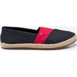 Tommy Hilfiger - Tenisówki. Czarne trampki męskie Tommy Hilfiger, z materiału. W wyprzedaży za 139.90 zł.