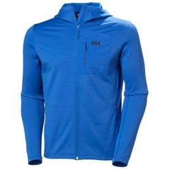 Bluza z kapturem Helly Hansen Versalite Fleece. Niebieskie bluzy z kapturem męskie Helly Hansen, bez wzorów, z kapturem. Za 434.50 zł.