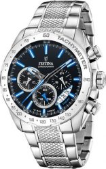 Zegarek Festina Zegarek męski Festina F20668-6 srebrny. Szare zegarki męskie Festina, srebrne. Za 594.00 zł.