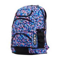 Plecak torba do szkoły na basen siłownię trening Funkita Warp Tour. Czerwone plecaki męskie FUNKY TRUNKS, bez wzorów. Za 299.00 zł.