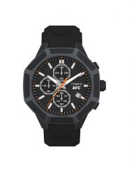 Timex Zegarek TW2V87200 Czarny. Czarne, analogowe zegarki męskie Timex. Za 689.99 zł.