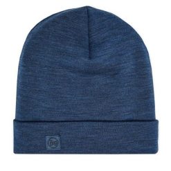 Czapka Buff Merino Heavyweight Beanie. Szare czapki męskie Buff, na zimę, bez wzorów, z wełny, sportowe. Za 169.90 zł.