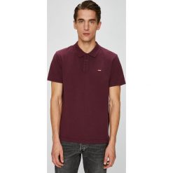 Levi's - Polo. Brązowe koszulki polo męskie Levi's, z bawełny, polo, z krótkim rękawem. Za 149.90 zł.