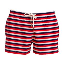 Szorty kąpielowe męskie Funky Trunks Riviera Shorts. Białe kąpielówki męskie FUNKY TRUNKS, m, bez wzorów, z poliesteru. Za 209.99 zł.